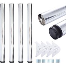 Bild für sossai® Tischbein Premium Tischbeine Ø60 mm in Chrom