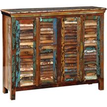 Bild für Anrichte Altholz Massivholz mit 4 Türen