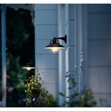 Bild für Philips Cormorant wall lantern black 1x42W 230V
