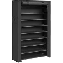 Bild für SONGMICS 10-stöckiges Schuhregal mit staubdichter Abdeckung