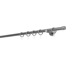 Bild für ondeco Gardinenstange Rundrohr Wandabstand 6,5cm Kappe