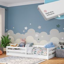 Bild für Bellabino 'Iskri' Bodenbett 120x200 cm mit Matratze