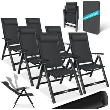 Bild für KESSER® Gartenstuhl Hochlehner mit Armlehnen 