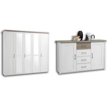 Bild für Luca Eleganter Kleiderschrank im Landhausstil 5-türig