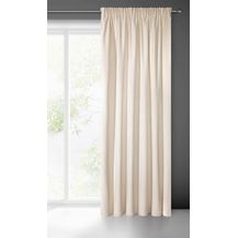 Bild für Eurofirany 'VILLA' Vorhang, Samtvorhänge, Velours Blickdicht, Hellbeige, KRÄUSELBAND, H270 x B140 cm (1er Pack)