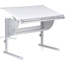 Bild für Kinderschreibtisch 'Spring' weiß/silber