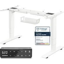 Bild für MAIDeSITe Höhenverstellbarer schreibtisch Rahmen 2 motor Tischgestell höhenverstellbar mit Kollisionschutz Schreibtisch höhenverstellbar elektrisch Stehschreibtisch mit 3-Bühne Hebe Beine(Weiß)