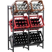 Bild für CLP Getränkekistenständer Lennert,schwarz X-Large