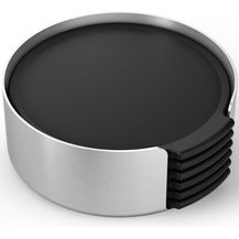 Bild für "NORTA" 6er Set Untersetzer für Gläser mit Halter