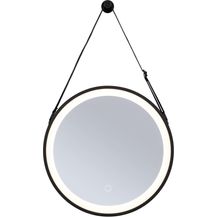 Bild für Paulmann 71092 LED Leuchtspiegel Miro IP44 Tunable White Schwarz 40cm 2700K