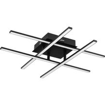 Bild für Eglo 99316 LED Deckenleuchte LASANA 3 schwarz L:50 B:50 H:9,5cm 3000K