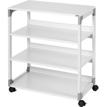 Bild für Durable Druckertisch BxTxH750x879x432mm auf Rollen grau