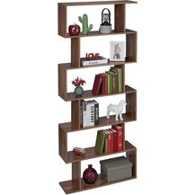 Bild für Hohes Bücherregal braun
