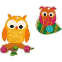 Bild für 2er Set kleine Garderoben Eulen