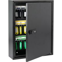 Bild für HMF Schlüsselkasten Schlüsselschrank mit Zahlencode, Schlüsselkasten mit 42 Haken (inkl. Schlüsselanhänger)