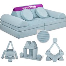 Bild für Linodino Kindersofa Spielsofa I Schaumstoff Stapelsteine für Kinder I Kindercouch