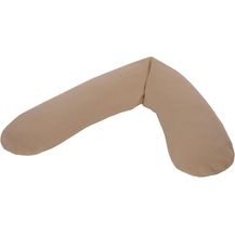 Bild für Theraline Stillkissen "Das Original" Microperlen inkl. Bezug 190 cm 190 Savannah. Feinstrick