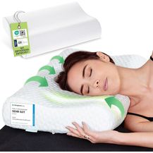 Bild für feela Nackenstützkissen Orthopädisches Kopfkissen – entlastet Nacken & stützt die Wirbelsäule