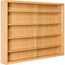 Bild für Sammlervitrine Setzkasten Acquario Buche 2 Schiebetüren