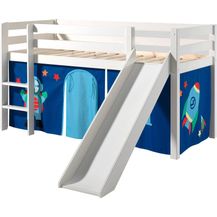 Bild für Vipack 'Pino' Halbhochbett weiß