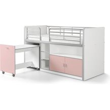 Bild für Vipack 'Bonny' Funktionsbett weiß/rosa