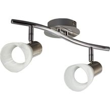 Bild für B.K.Licht Deckenleuchte drehbar schwenkbar 2x 5W 2x E14 IP20