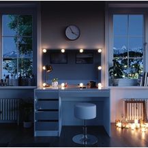 Bild für Vicco 'Sherry' Schminktisch mit LED-Beleuchtung und Hocker