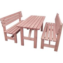 Bild für Holz-Garnitur Set Summer (honigbraun)