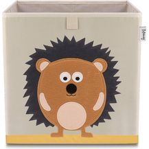 Bild für LIFENEY Kinder Aufbewahrungsbox I praktische Aufbewahrungsbox für jedes Kinderzimmer I Kinder Spielkiste I Niedliche Spielzeugbox I Korb zur Aufbewahrung von Kinder Spielsachen (Igel hell)