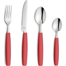 Bild für Beckmann & Rommerskirchen VALOA Besteckset 16-teilig rot
