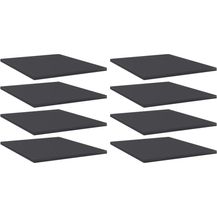 Bild für vidaXL Bücherregal-Bretter 8 Stk. Grau 40x50x1,5 cm Holzwerkstoff 805191