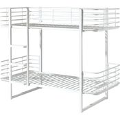 Vipack 'Oscar' Etagenbett 90x200 cm, weiß, Metall