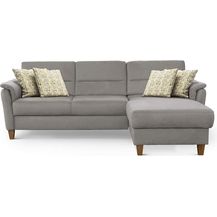 Bild für CAVADORE Schlafsofa Palera / Federkern-Ecksofa mit Schlaffunktion und Bettkasten / 244 x 89 x 163 / Mikrofaser-Bezug
