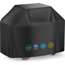Bild für Grillabdeckung Wasserdicht Oxford 145x61x117cm Winddicht Schwarz