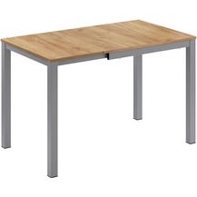 Bild für Esstisch Granny Eiche/Grau 120 x 70 cm ausziehbar Vicco