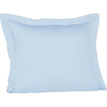 Bild für Fleuresse Mako-Satin-Kissenbezug uni colours 6056 bleu Größe 35x40 cm mit Stehsaum