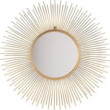Bild für Wandspiegel gold Sonnenform ø80 cm CILLY