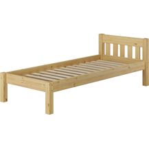 Bild für Erst-Holz Einzelbett Natur 90x200 Bett