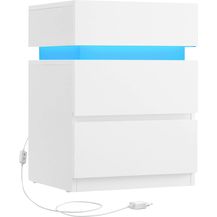 Bild für Vasagle Nachttisch mit LED-Beleuchtung