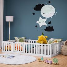 Bild für Bellabino 'Tapi' Bodenbett 120x200 cm mit Tür