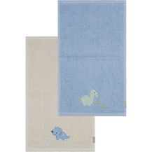 Bild für Sterntaler Kinderhandtuch 2er Pack Dino Rexi