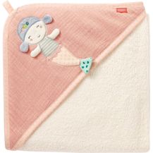 Bild für Fehn Kapuzenbadetuch Handtuch 80x80 cm Meereskinder Meerjungfrau