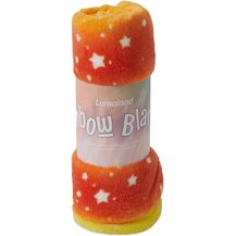 Bild für Lumaland Kuscheldecke für Kinder 100x150cm orange