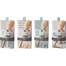 Bild für Geschirrtuch mit Kochlöffel Geschenk Set Küchenzeit La Vida Auswahl Liebe Meer 3068131
