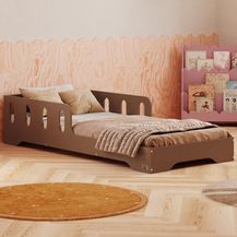 Bild für smartwood Kinderbett 120x200 cm in Braun