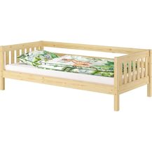 Bild für Gemütliches Kinderbett mit dreiseitiger Sicherung 90x200 cm Kiefer V-60.29-09ohne Zubehör