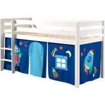 Bild für Spielbett Pino mit Textilset Vorhang "Astro"