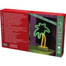 Bild für KONSTSMIDE No. 3072-900 LED Schlauchsilhouette Palme mit 6h Timer batteriebetrieben