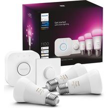 Bild für Philips Hue White & Color Ambiance Starter Set mit E27 Lampen 3-er Pack (1100 lm)