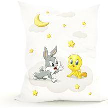 Bild für Green Bean® Kinder Sitzsack Looney Tunes 100x135cm mit 270 Liter hochwertiger EPS Perlen Füllung und waschbarem Motiv Wechsel-Bezug aus 100% Baumwoll